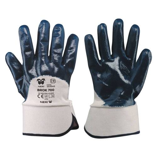 GUANTI NBR MANICHETTA TELA 'BROK 700'...