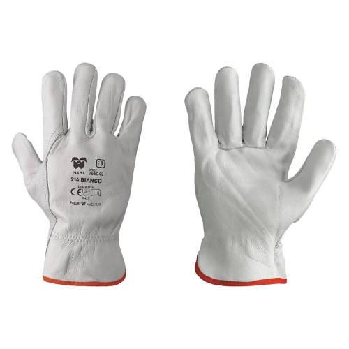 GUANTI PELLE FIORE BOVINO ART.214 Tg....