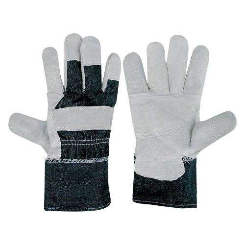 GUANTI PALMO CROSTA DORSO JEANS Tg. 10