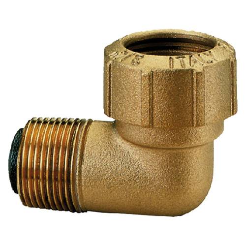 RACCORDO A "L" MASCHIO ø 25 x 3/4