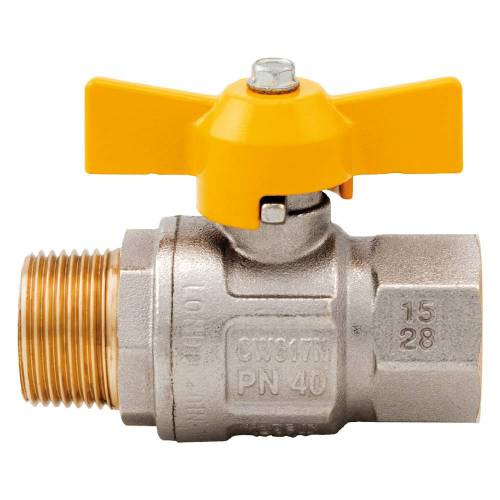 VALVOLA A SFERA PER GAS MANIGLIA A...