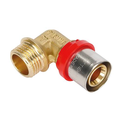 RACCORDO A PRESSARE CURVO '1654CT' 20...