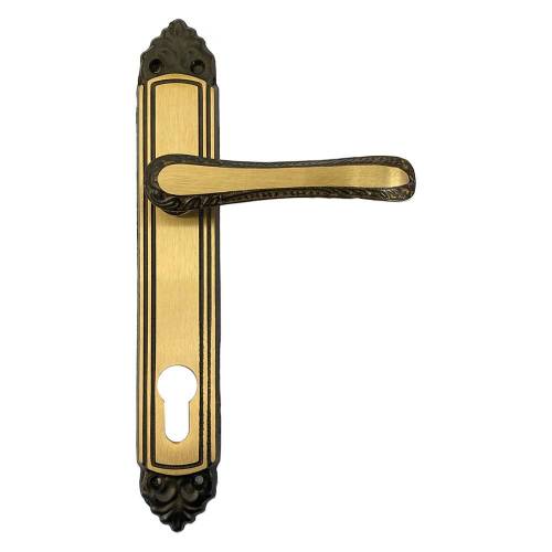 MANIGLIA 'GIGLIO' CON PLACCA YALE...