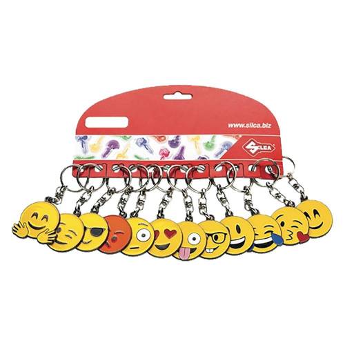 PORTACHIAVI 'EMOJI' cf. 12 pezzi...