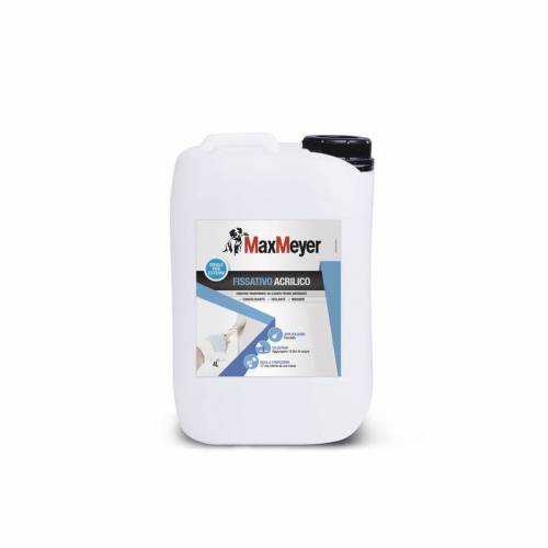 MAX FISSATIVO ACRILICO 4 L TRASPARENTE