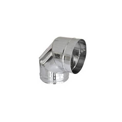 CURVA IN ACCIAIO 316L  A 90° PER...