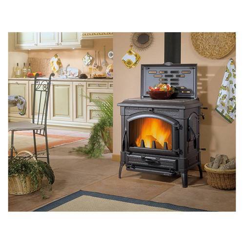 STUFA A LEGNA 'ISOTTA EVO CON CERCHI'...