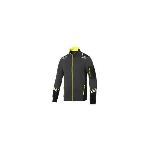 SPARCO FELPA ALABAMA GREY YELLOW TG XXL