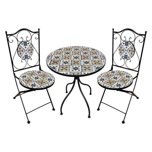 SET TAVOLO MOSAICO DA ESTERNO...