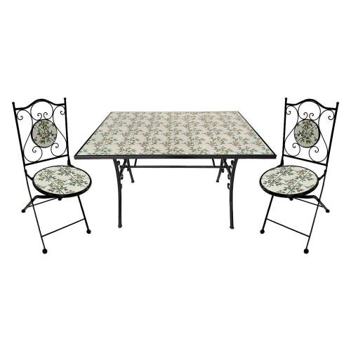 SET TAVOLO MOSAICO DA...