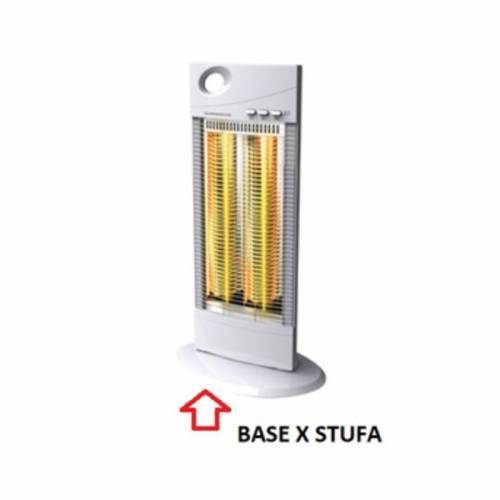 R BASE X STUFA A CARBONIO 1000W...