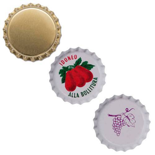 TAPPO A CORONA ø mm 26 'pomodoro' -...